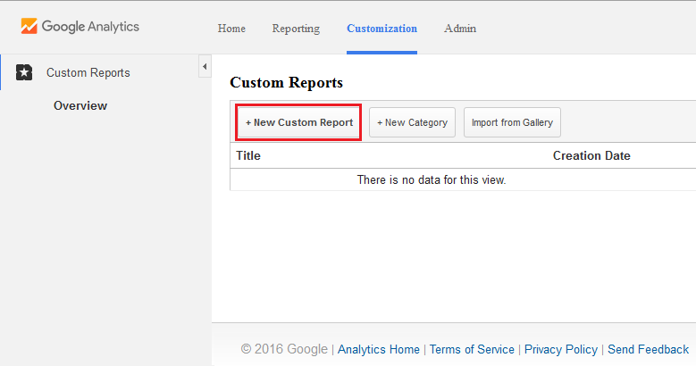 Custom Report In GA-01