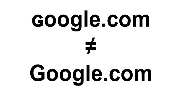 امتحان کنید؛ Google.com با ɢoogle.com یکی نیست !